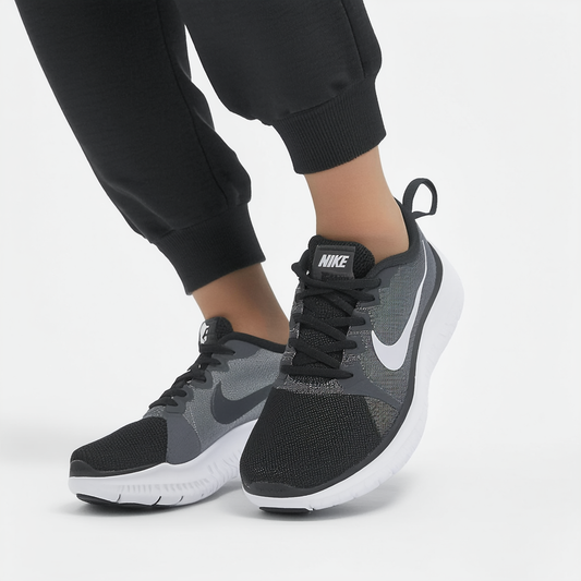 Nike Kids Flex Contact (GS) Black/Dark Grey/Anthracite Running Shoe, 7 Big Kid