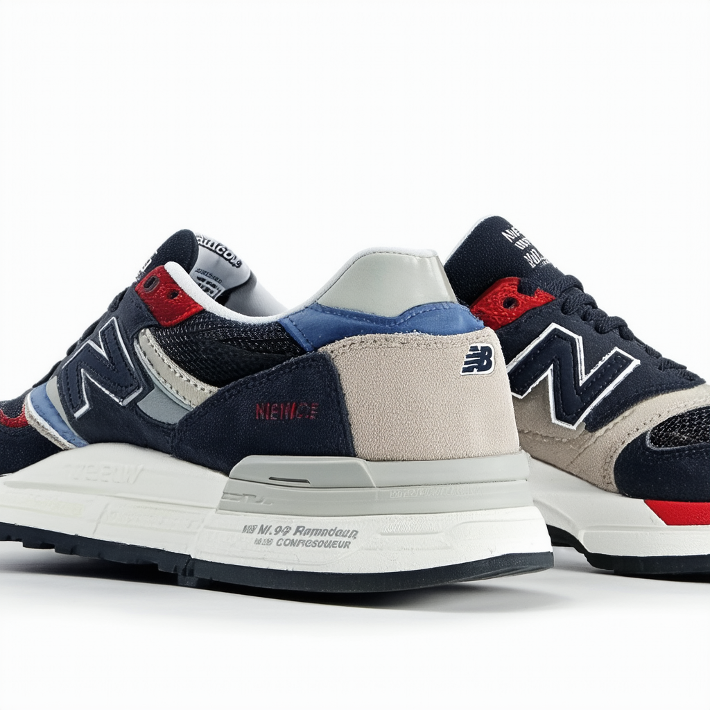 New Balance - Mens 998 Connoisseur Authors Shoes, Size: 11 D(M) US, Color: Black/Blue/Red