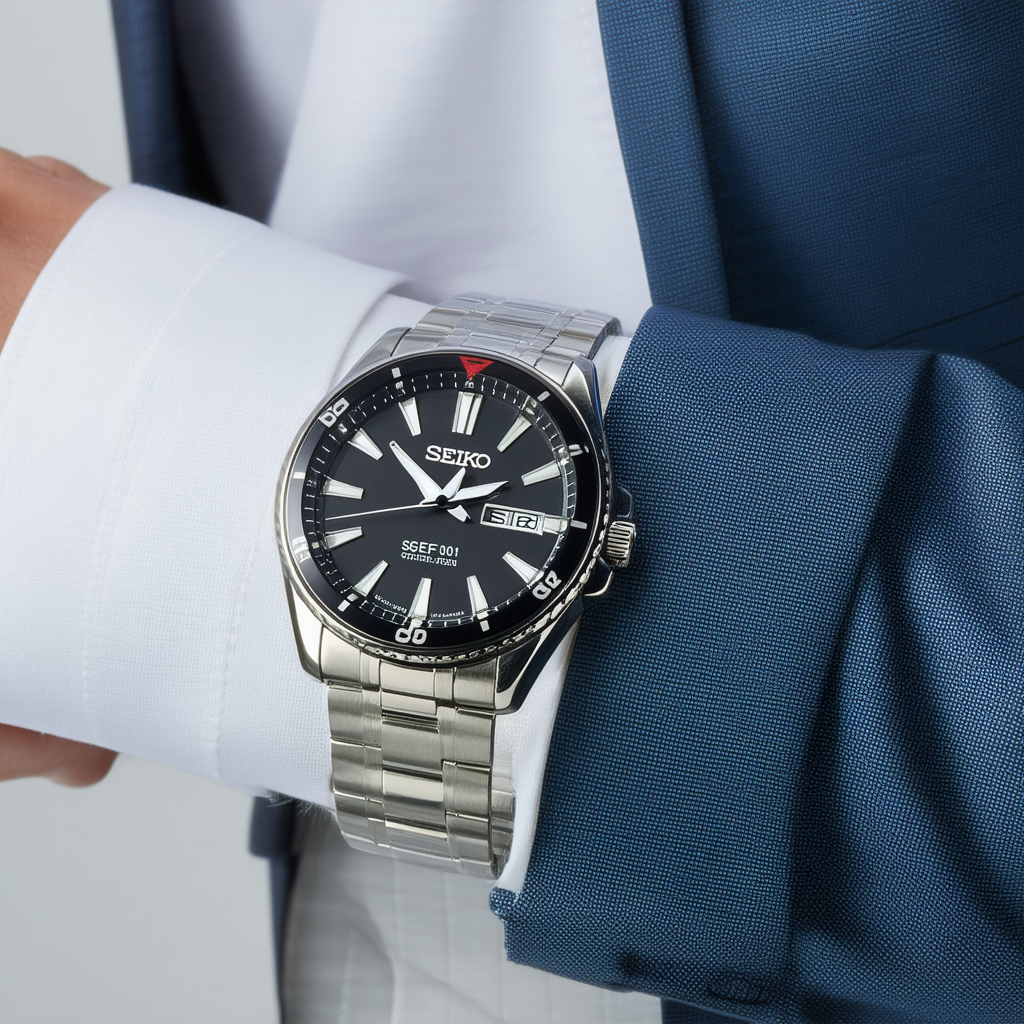 Seiko Stainless Steel Men's watch #SGEF01