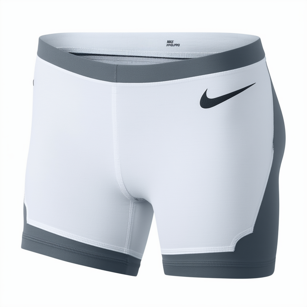 Nike Pro 3" Short White/Cool Grey