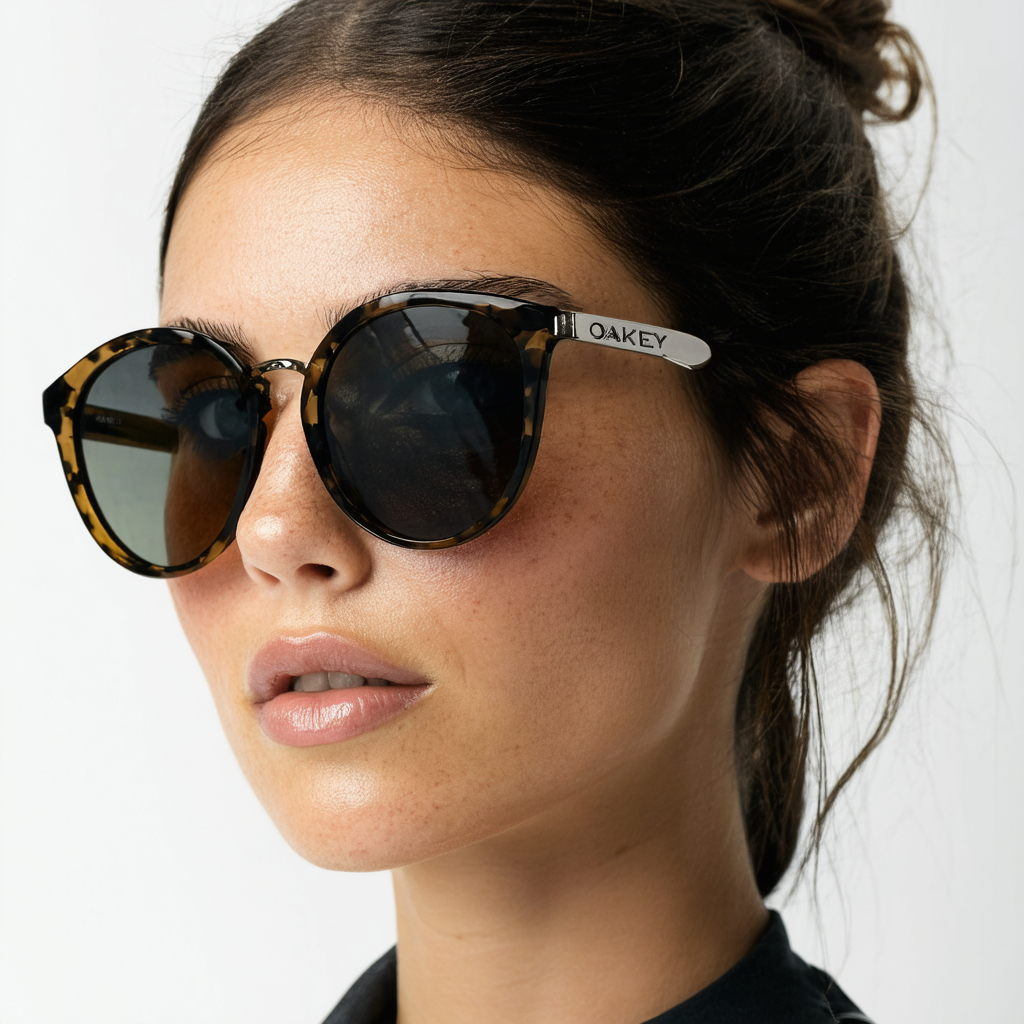 Oakley Women's Oo9124 Fringe Round Sunglasses