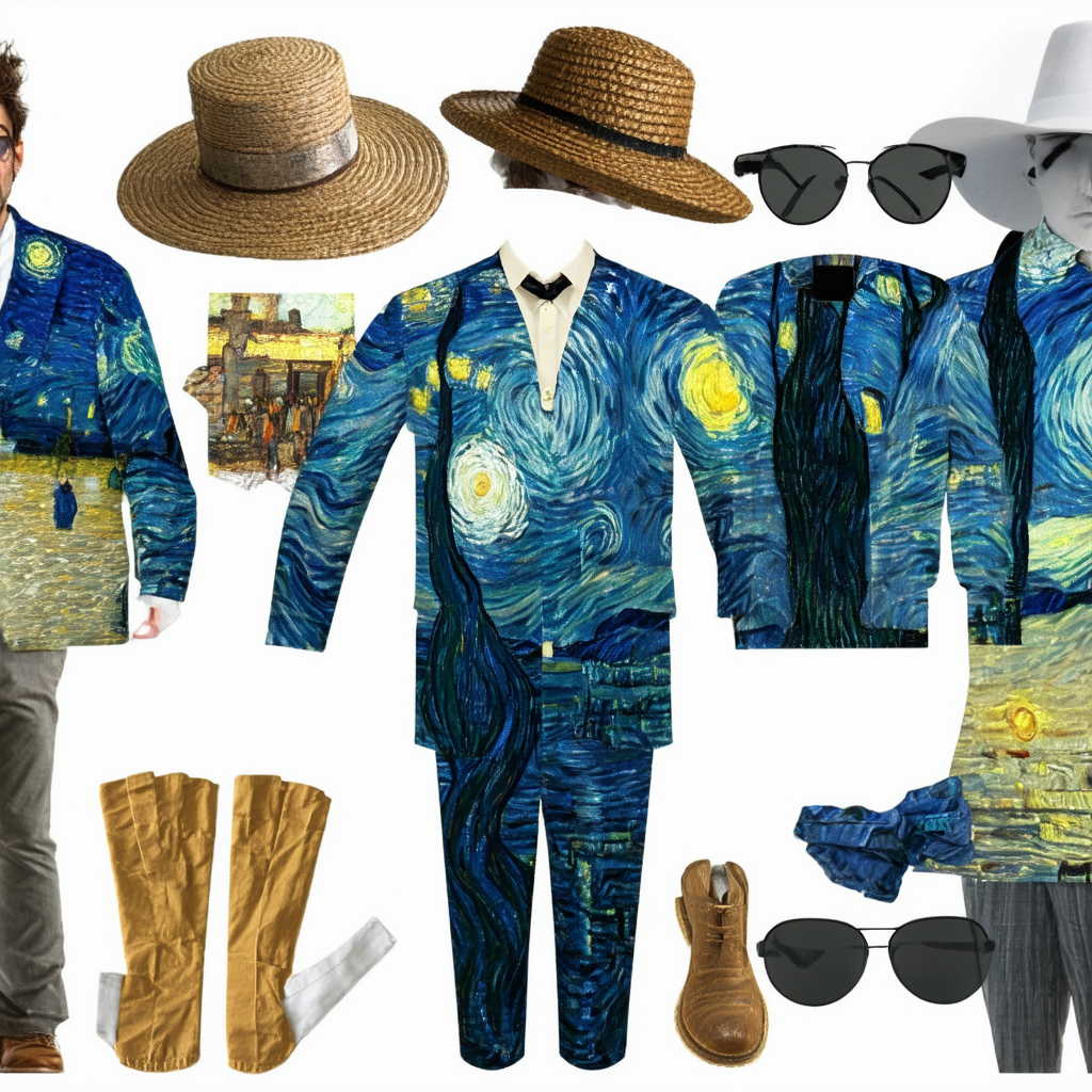Vincent Van Gogh Men's Costume