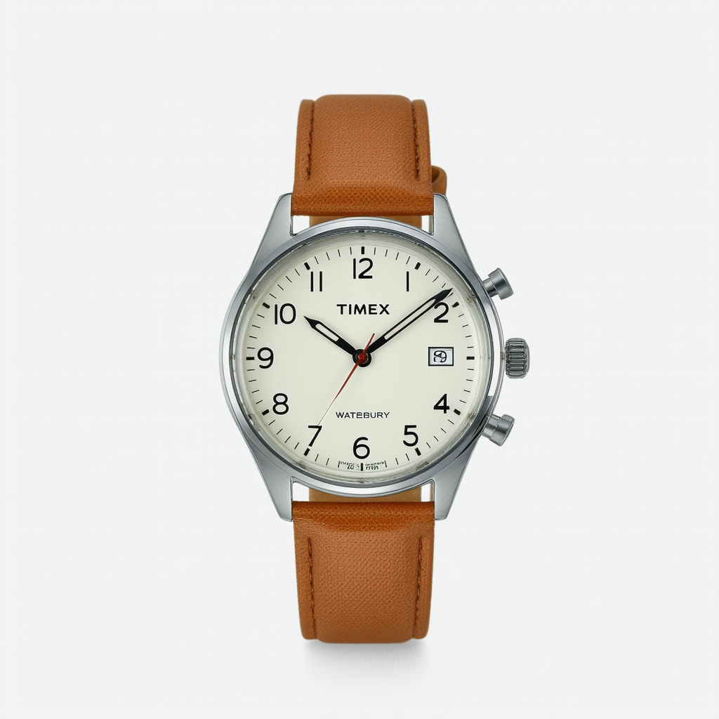 Timex 34 mm Waterbury 3-Hand Date