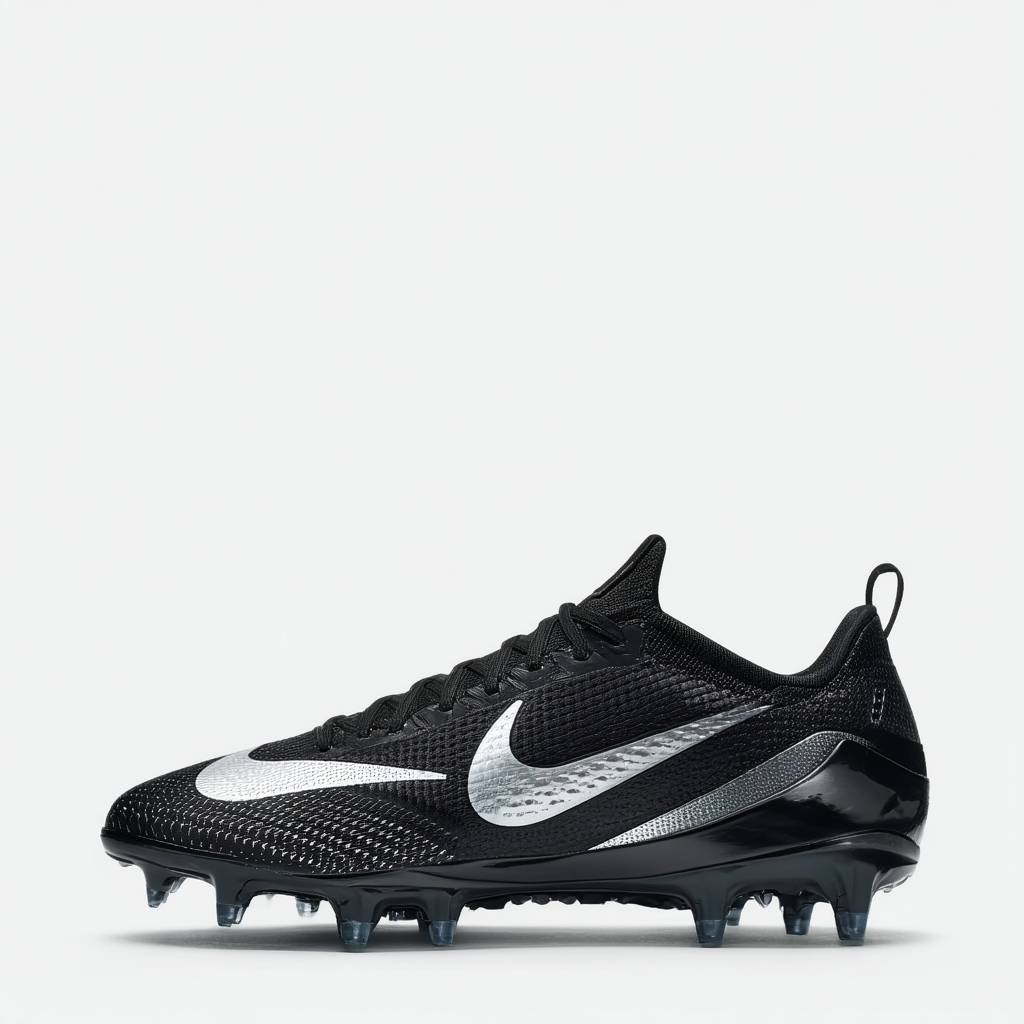 Nike Mens Vapor Untouchable Pro Black/Mtllc Slvr/Mtlc Drk Gry Football Cleat 11 Men US
