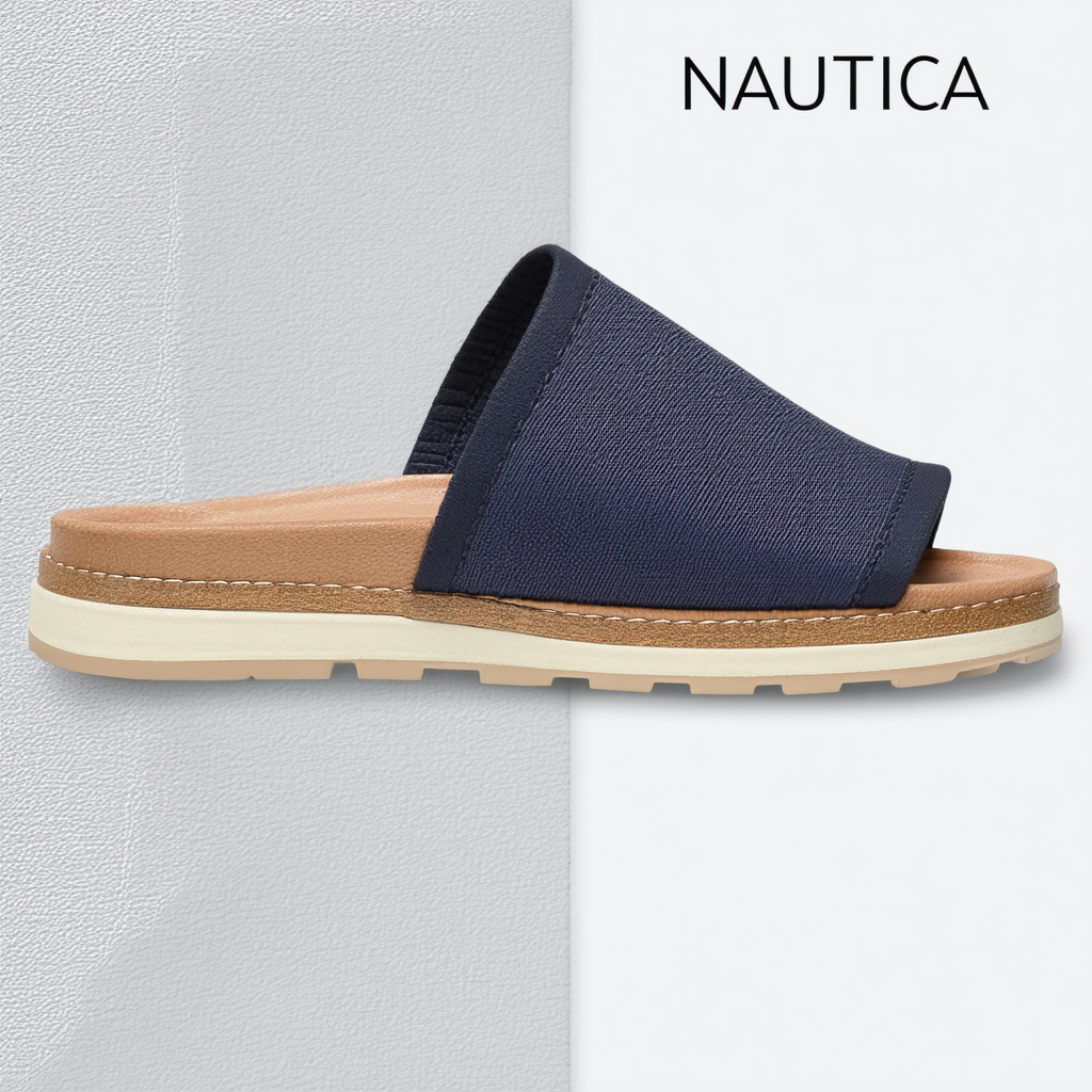 Nautica Women's Lateen Flat Sandal