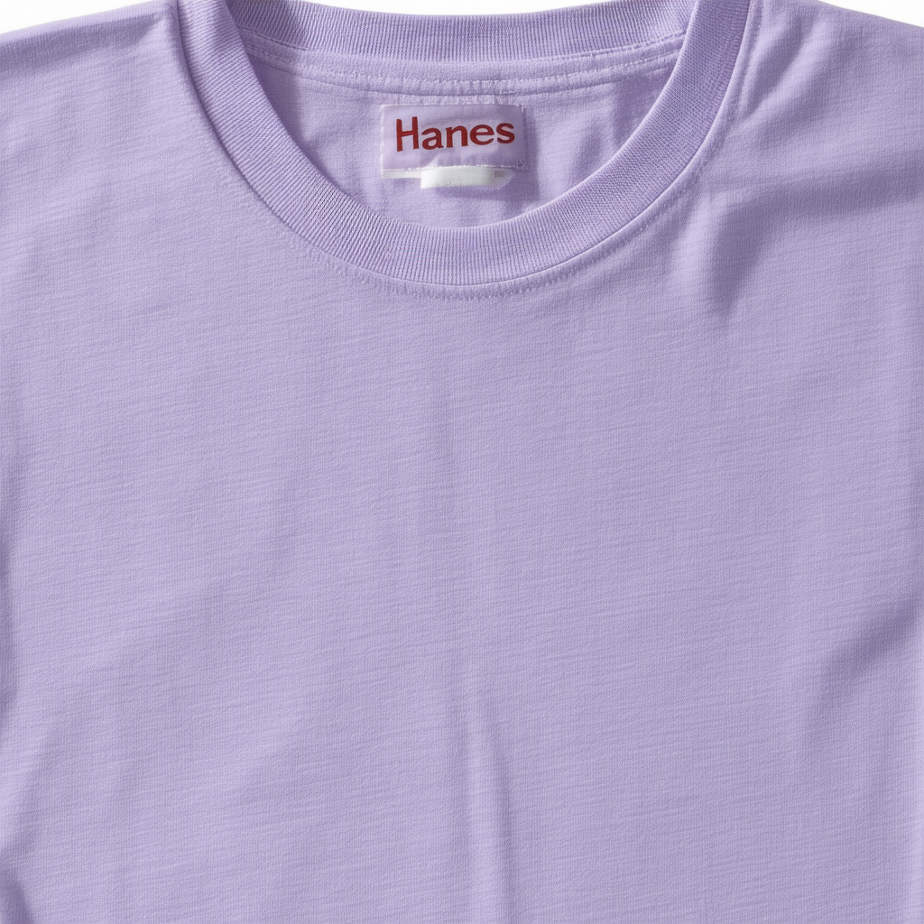 Hanes 6.1 oz. Tagless T-Shirt (5250T) Lavender, 3XL