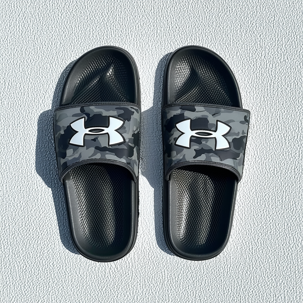 Under Armour Men's Locker Camo Slide Sandal