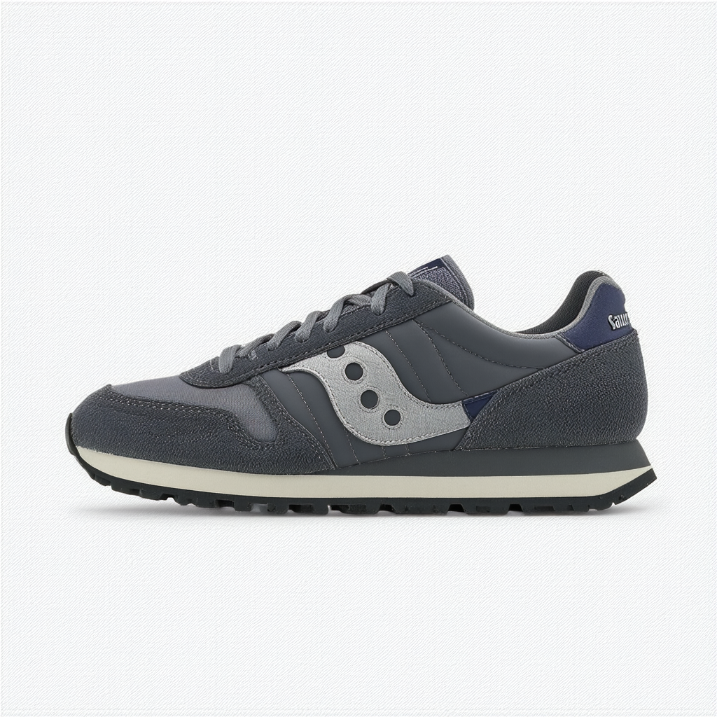 Saucony Originals Men's Jazz Low Pro Retro Running Classic Sneaker, Charcoal/Grey, 10 D US