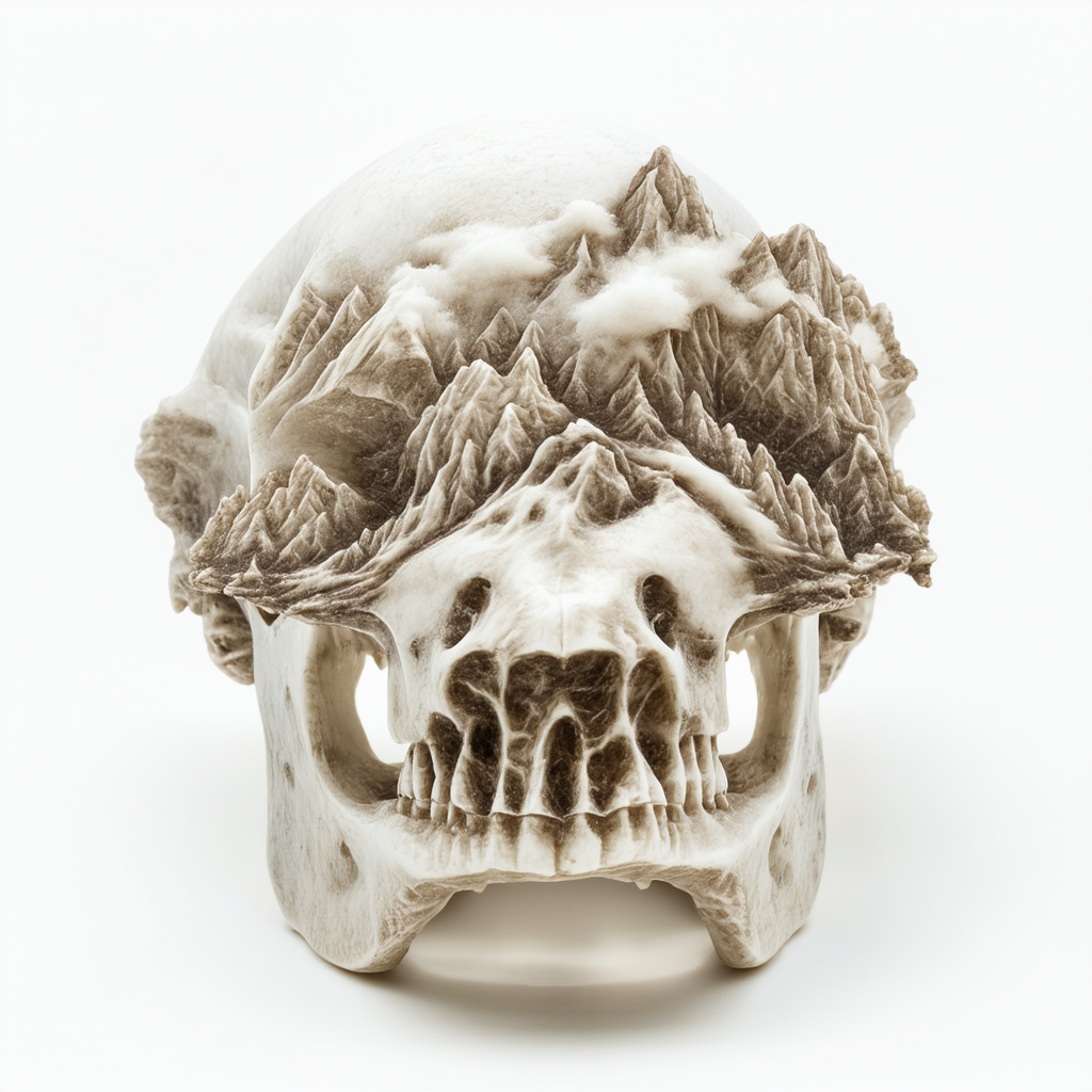 The Mountain Lace Skull