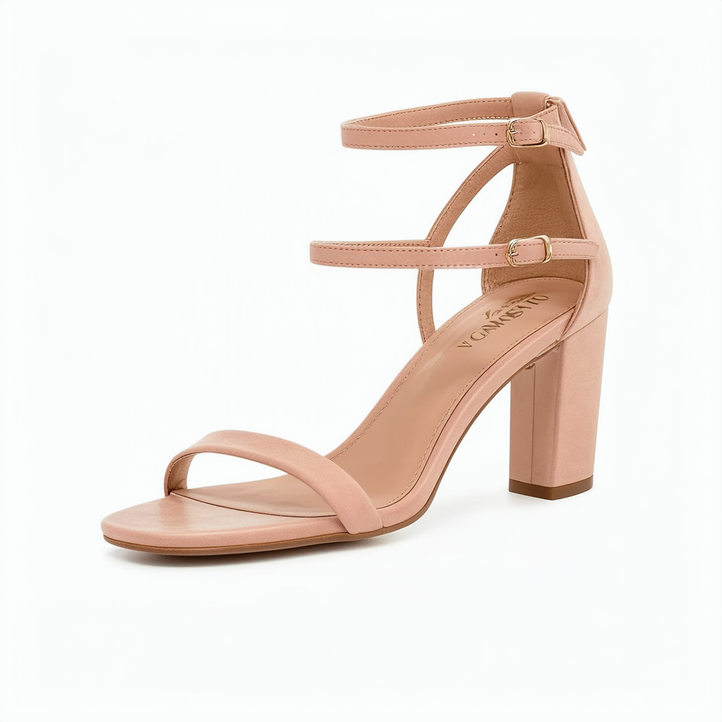 Vince Camuto Women's Footwear Rivky Two Strap Dress Sandal Heeled