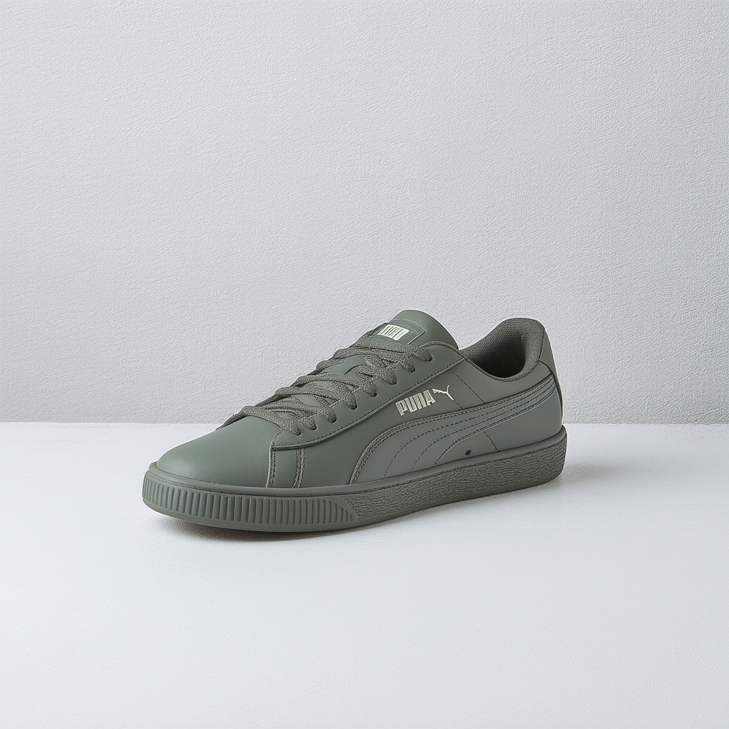 PUMA Men's Benecio Leather Sneaker