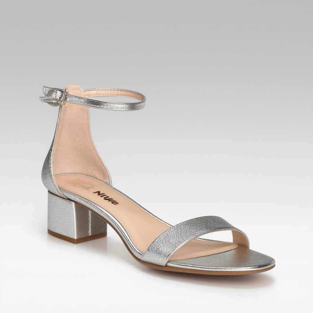 Nine West Women's Sheenagh Metallic Dress Sandal