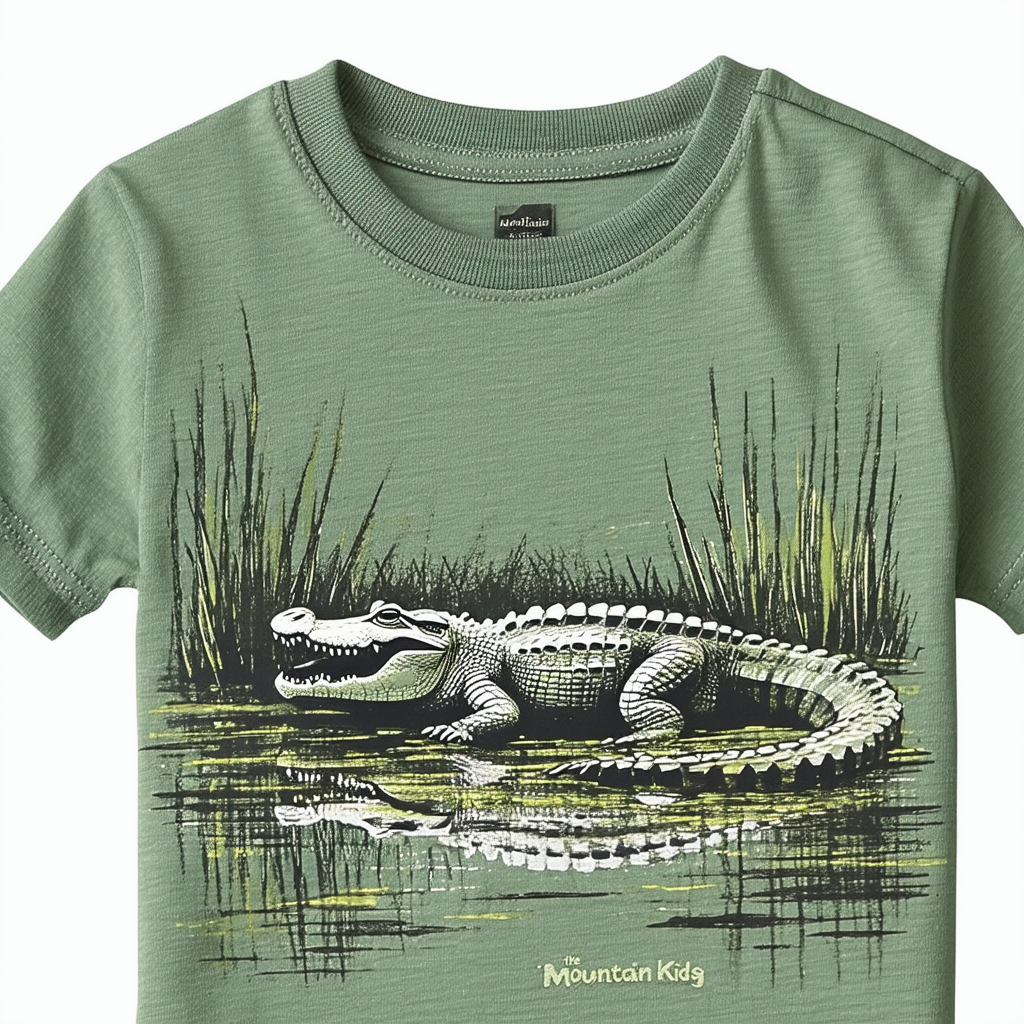 The Mountain Kids Gator Bog T-Shirt