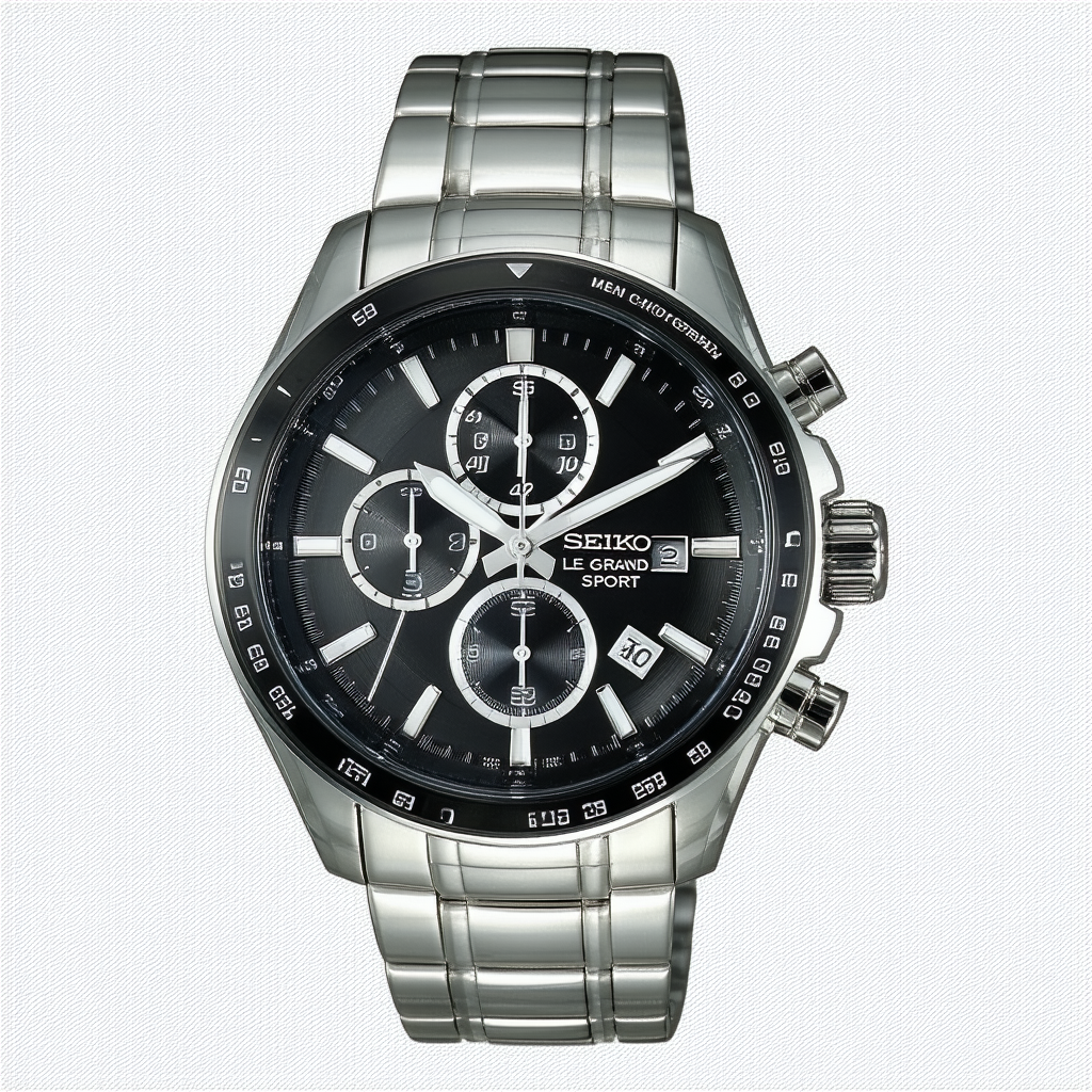 Seiko Men's SPC044 Le Grand Sport Dual Chronograph Watch