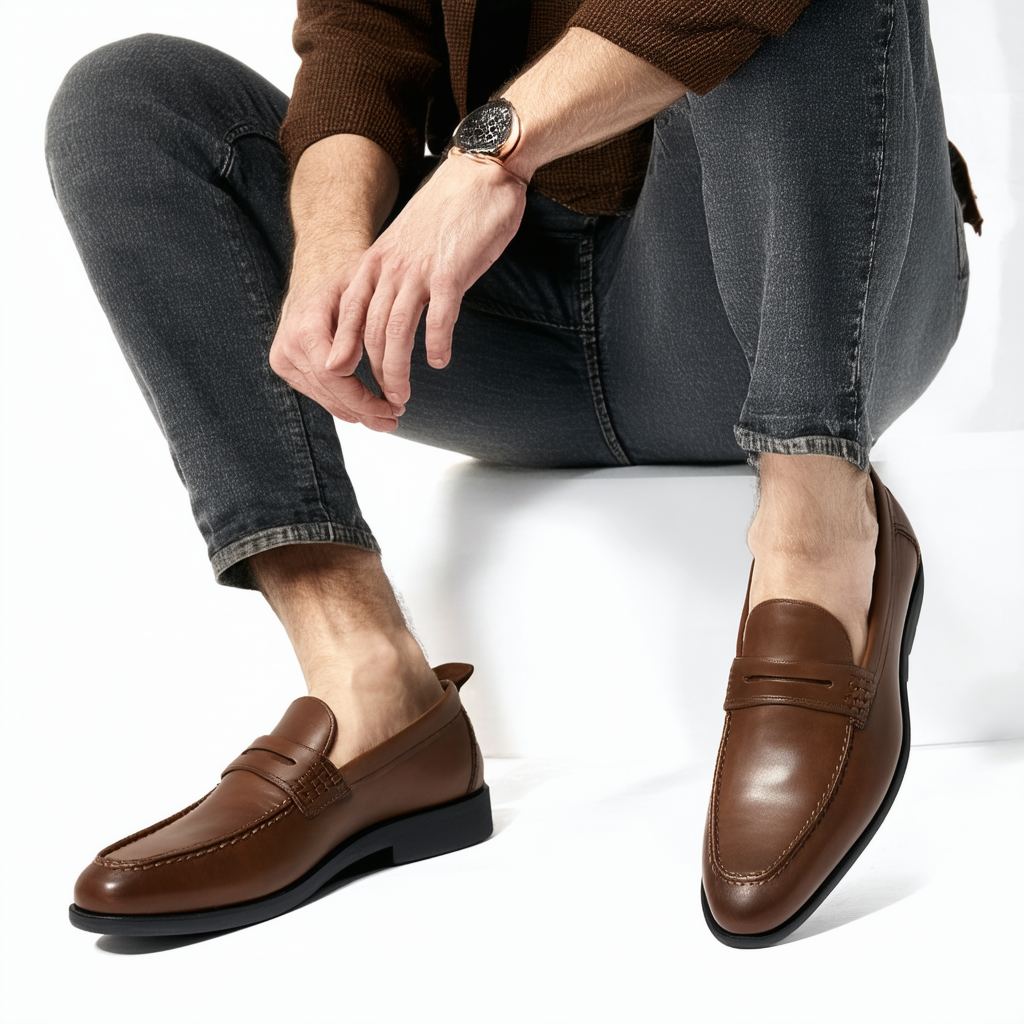 Steve Madden Men's Emree Penny Loafer