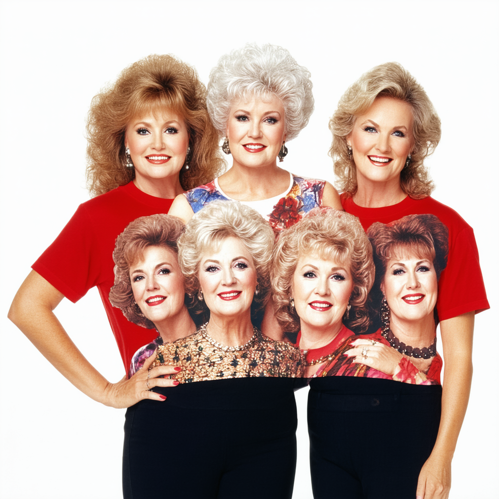 Bioworld The Golden Girls Group Photo T-Shirt