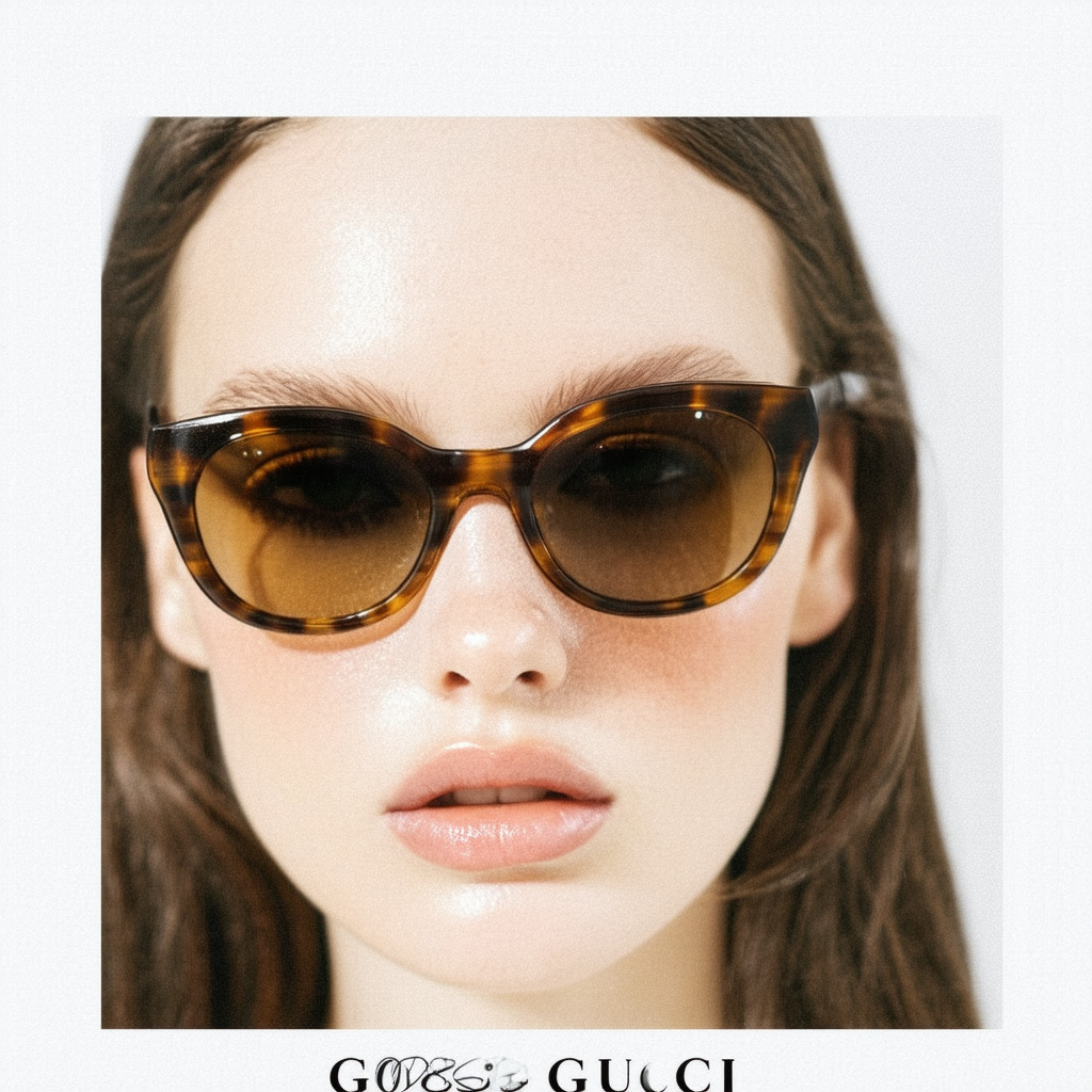 Gucci Women's Gg0435s 51Mm Sunglasses, Havana