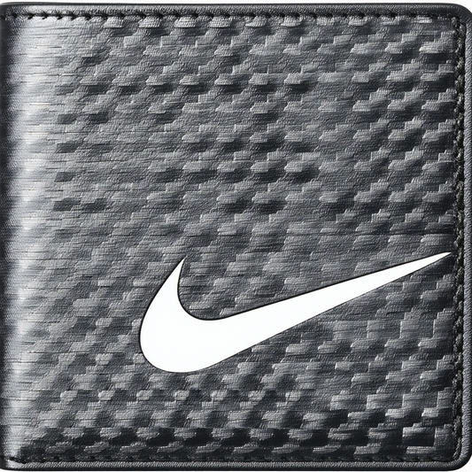 Nike Carbon Fiber Texture Billfold Wallet