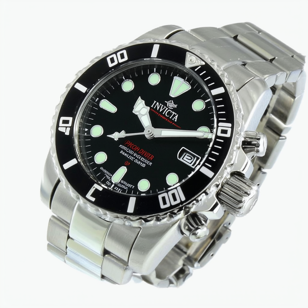 Invicta Men's 17085 Pro Diver Analog Display Swiss Quartz Black Watch