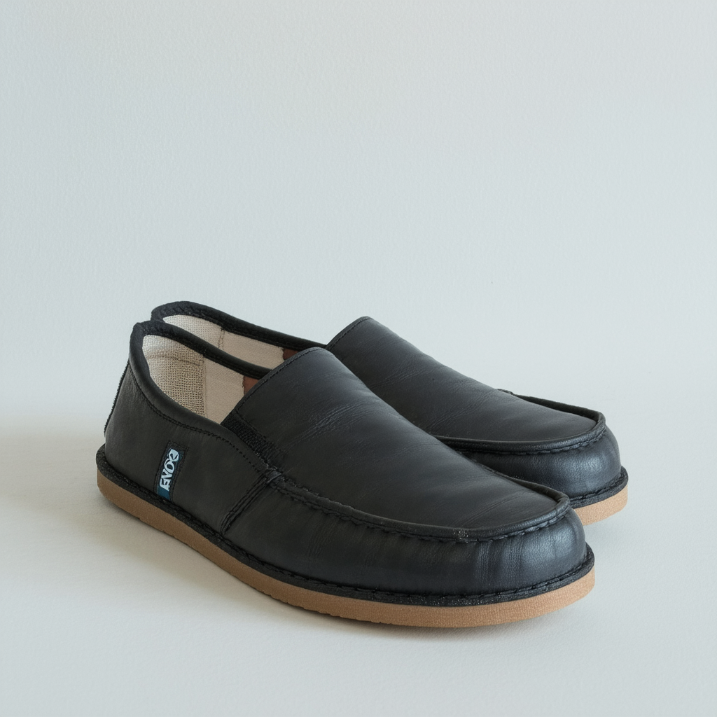 TOMS Classics Black Leather 10004788 Mens 7