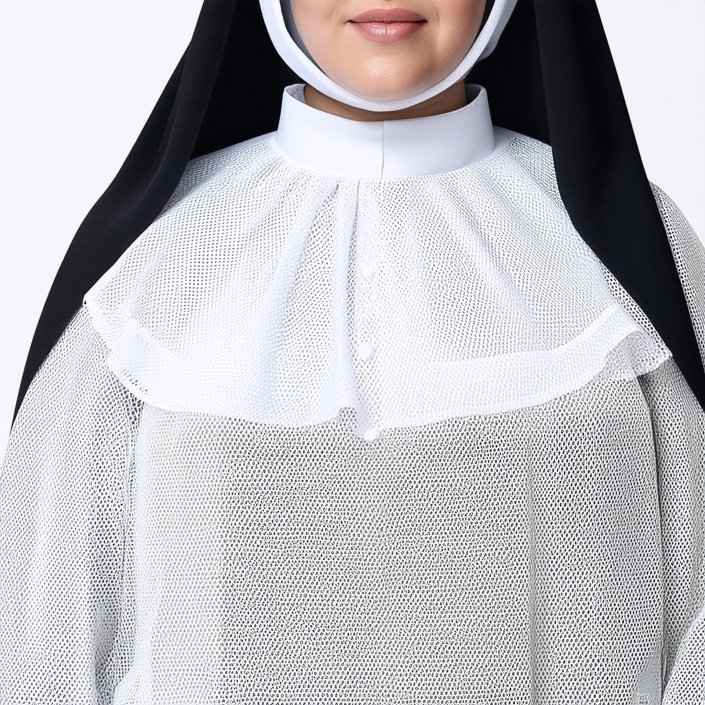 Adult Plus Size Nun Costume Traditional Nun Outfit for Women