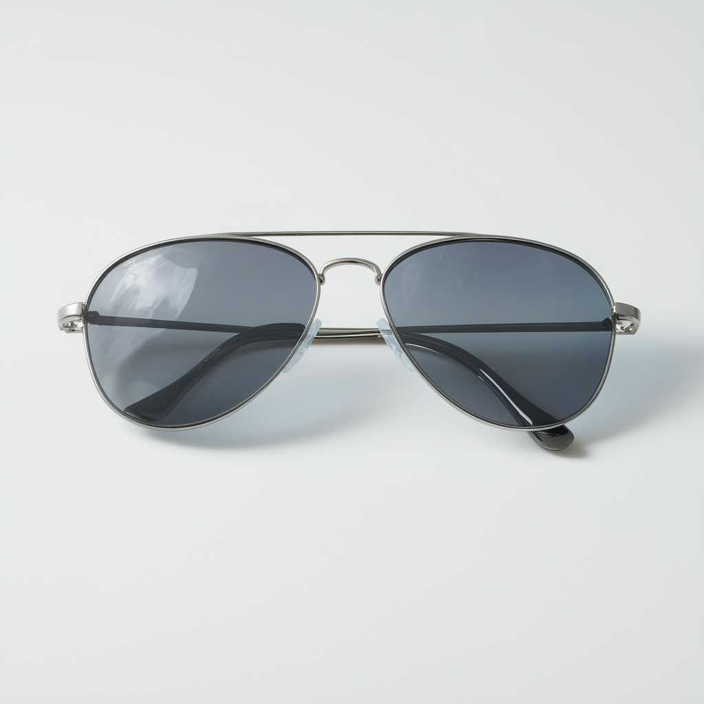 Plastic Aviator Sunglasses