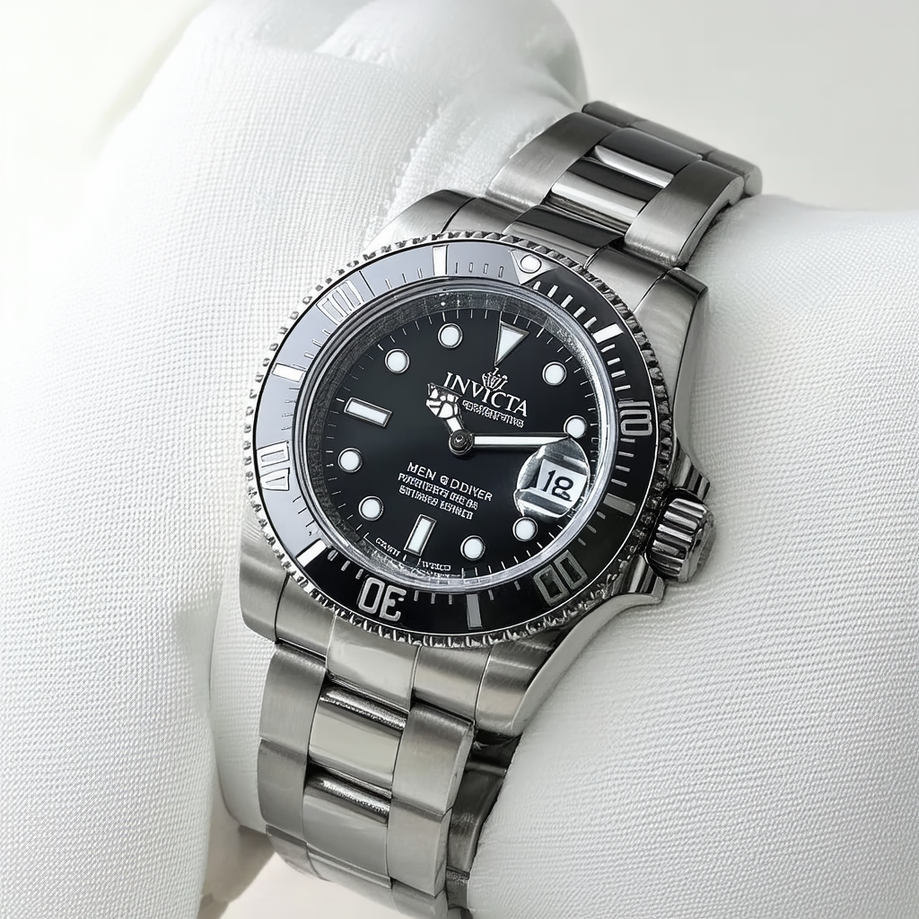 Invicta Men's 14481 Pro Diver Automatic Black Dial Stainless Steel Watch
