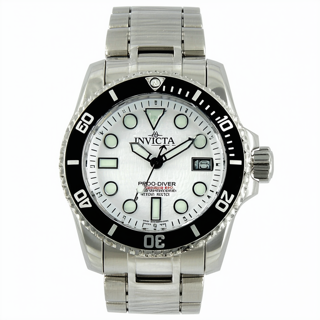 Invicta Men's 16130 Pro Diver Analog Display Japanese Automatic Silver Watch