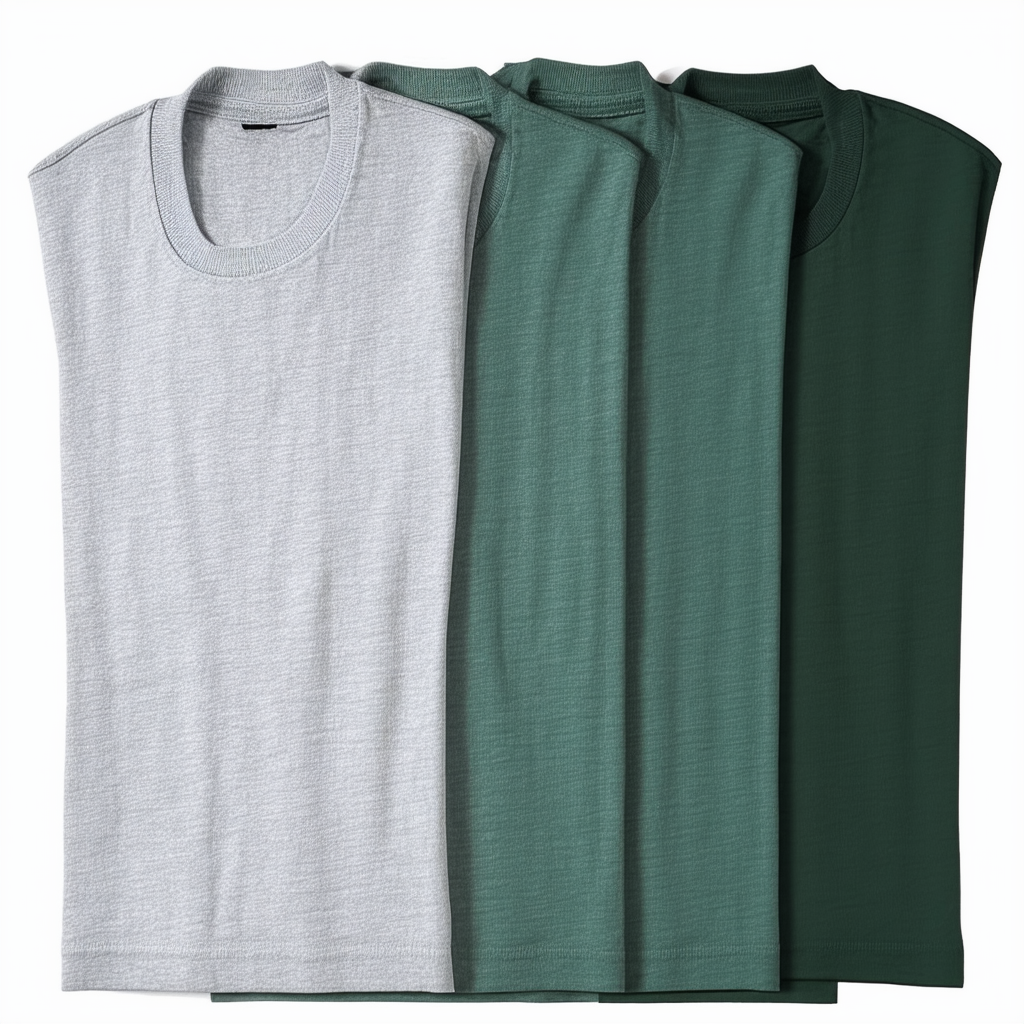 Hanes Men's Comfortsoft T-Shirt, 2 Ash / 2 Deep Forest, XL (Pack of 4)