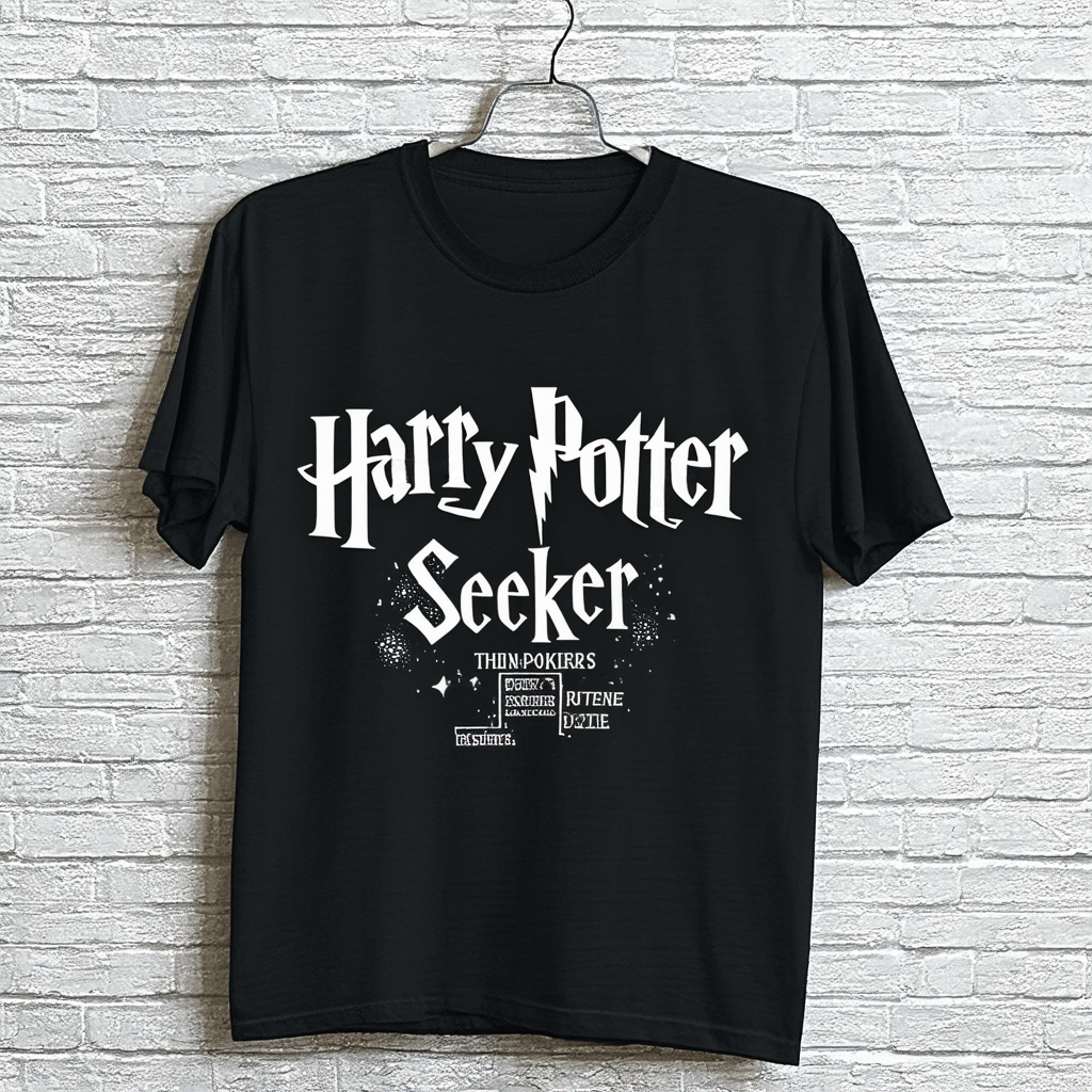 Harry Potter Seeker Unisex Adult T Shirt for Men and Women