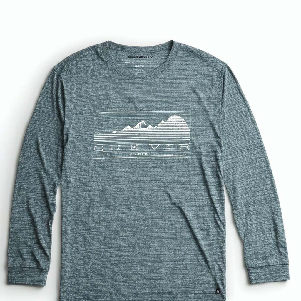 Quiksilver Men's Lure Me in Long Sleeve Tee