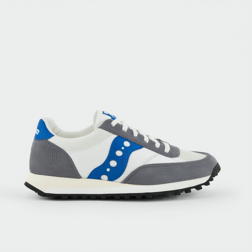 Saucony Originals mens Bullet Sneaker , Grey/Blue , 14 M US