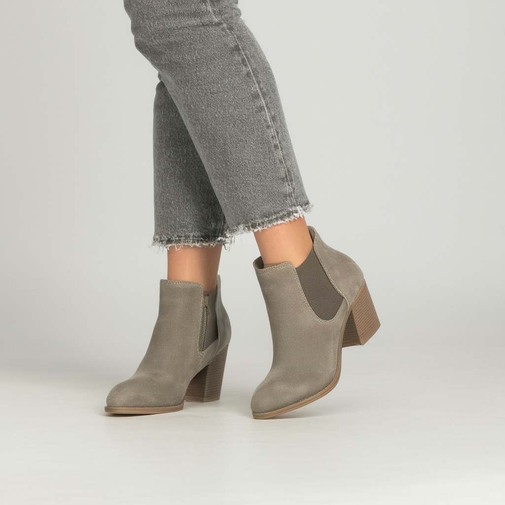 Kenneth Cole REACTION Women's Pil-ates Ankle Bootie, Rock, 8 M US