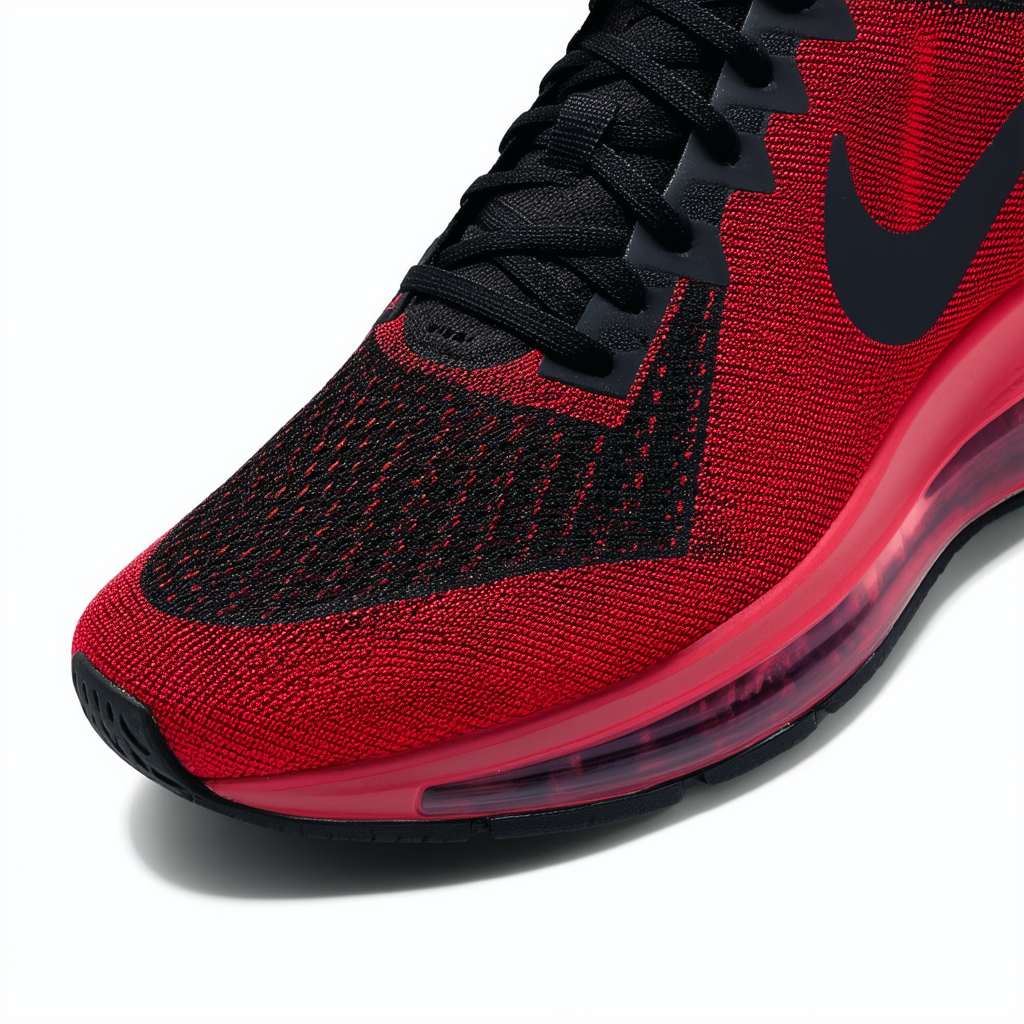 Nike Big Kid's Air Max Run Elite 5 Gym Red/Blck-Pr Pltnm-Lt Crmsn (631478 606)