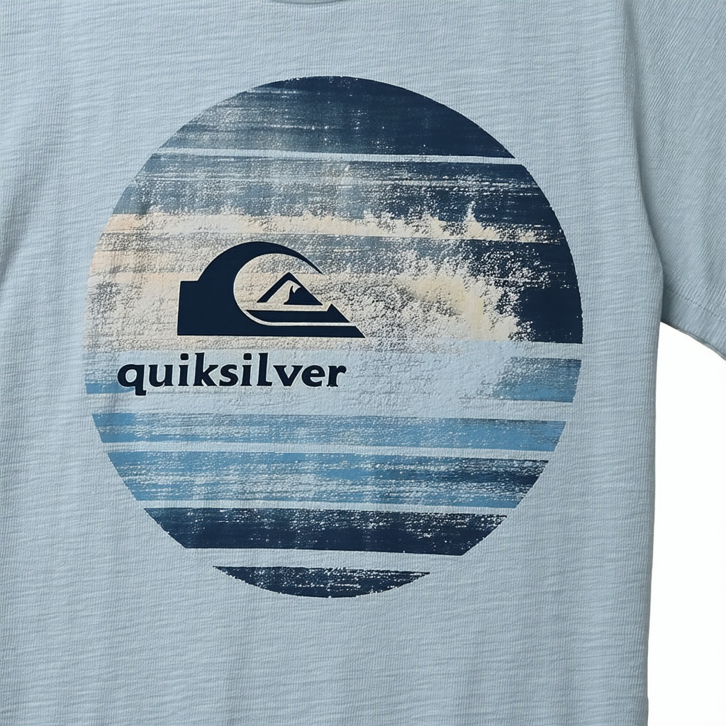 Quiksilver Men's Wide World Circle Short Sleeve Tee Shirt
