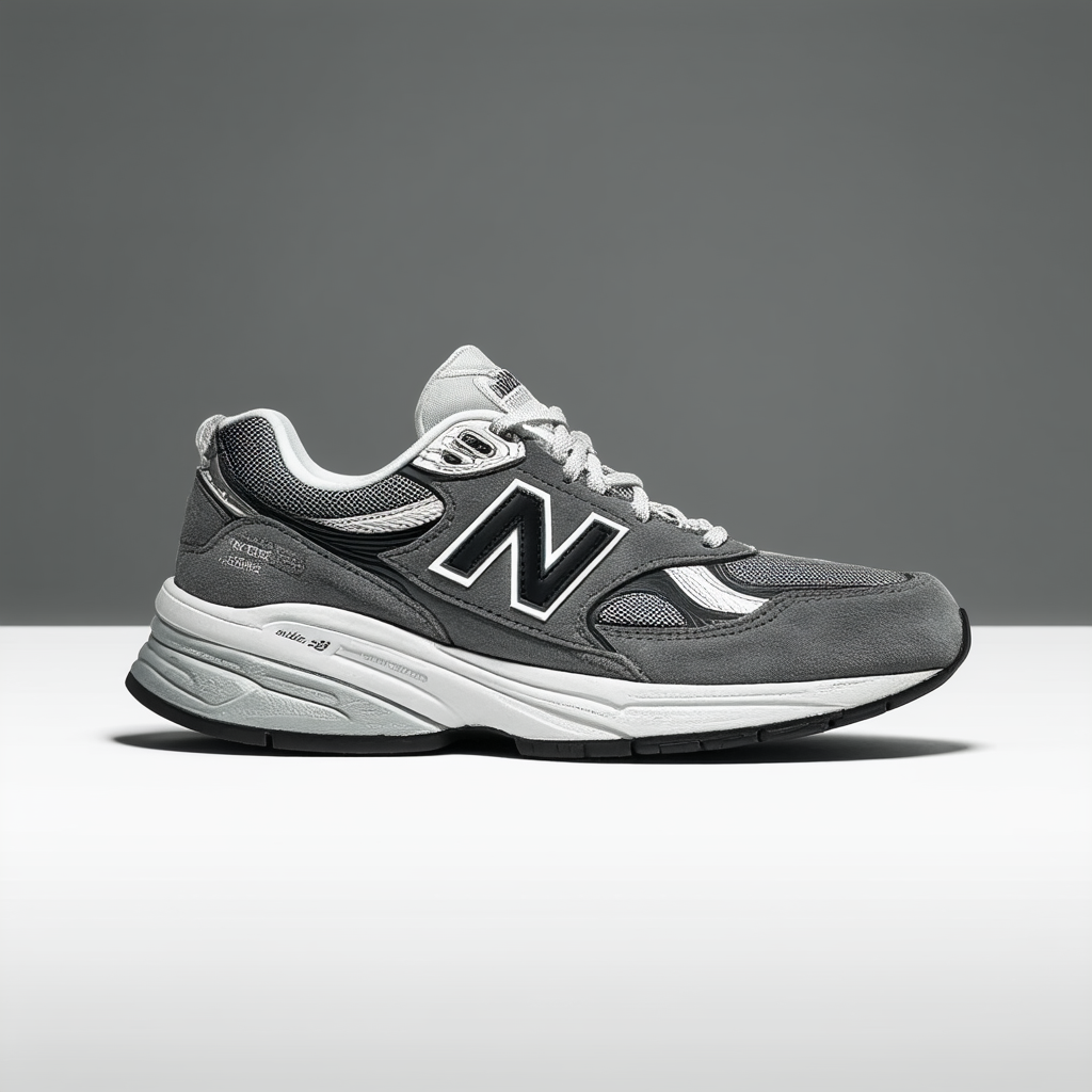 New Balance Mens Made 993 V1 Sneaker, GREY, 8 D US