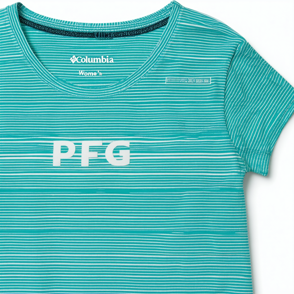 Columbia Women’s PFG Monogram Striped Tee Shirt
