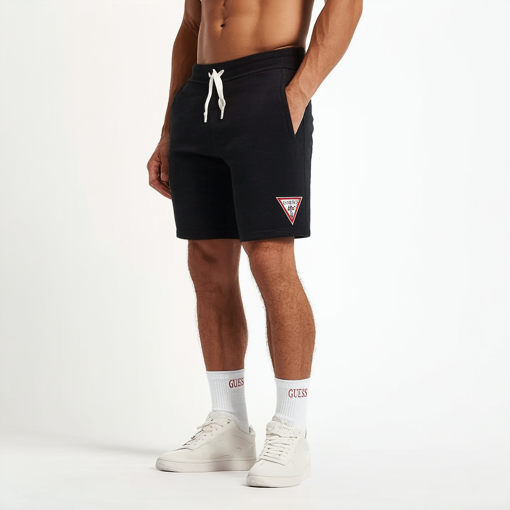 GUESS Men's Eco Roy Fleece Shorts