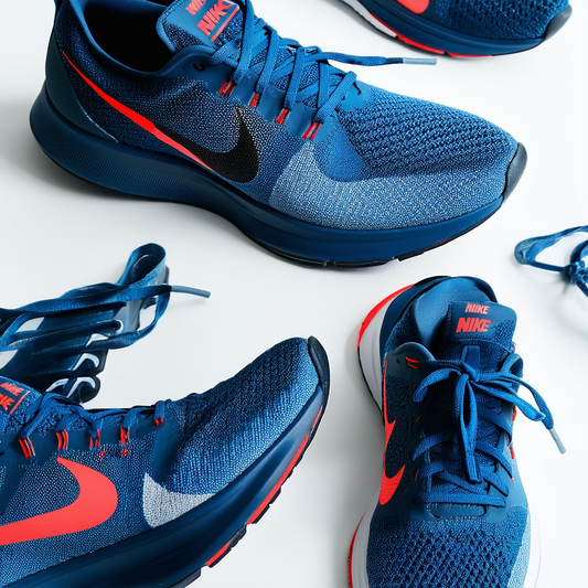 Nike Men's Flex 2018 Running Shoe (10, Blue Void/Red Orbit)