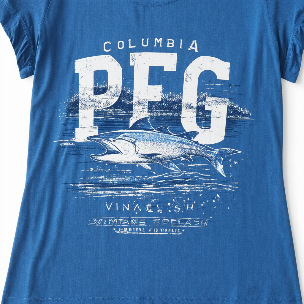 Columbia Women's PFG Vintage Splash Short Sleeve Graphic Tee