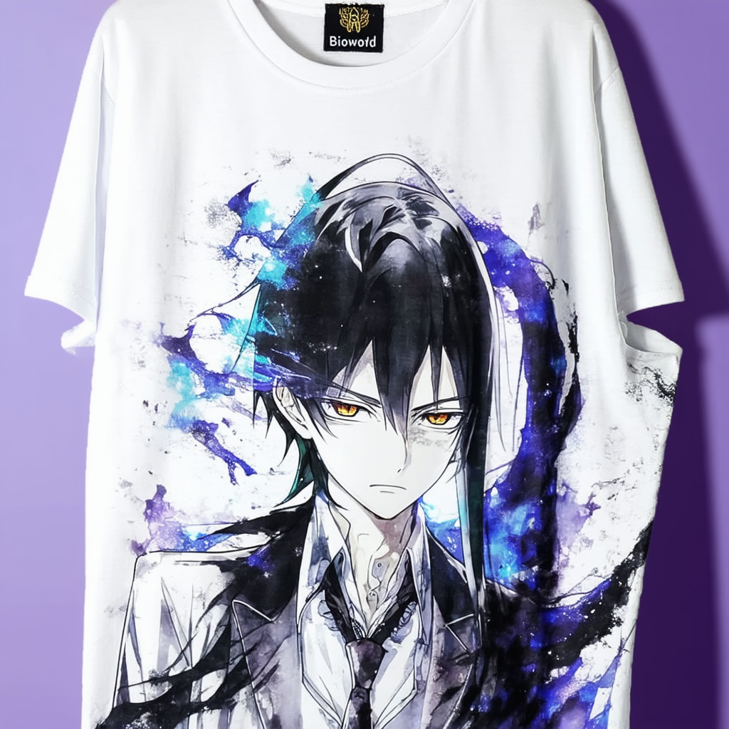 Bioworld Black Butler White T-Shirt