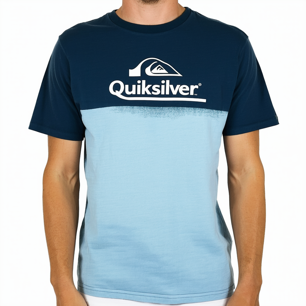 Quiksilver Men's Classic Active Logo Ink T-Shirt