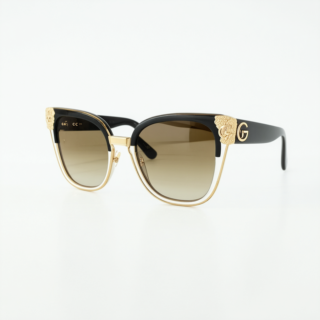Gucci GG0336S Gold One Size