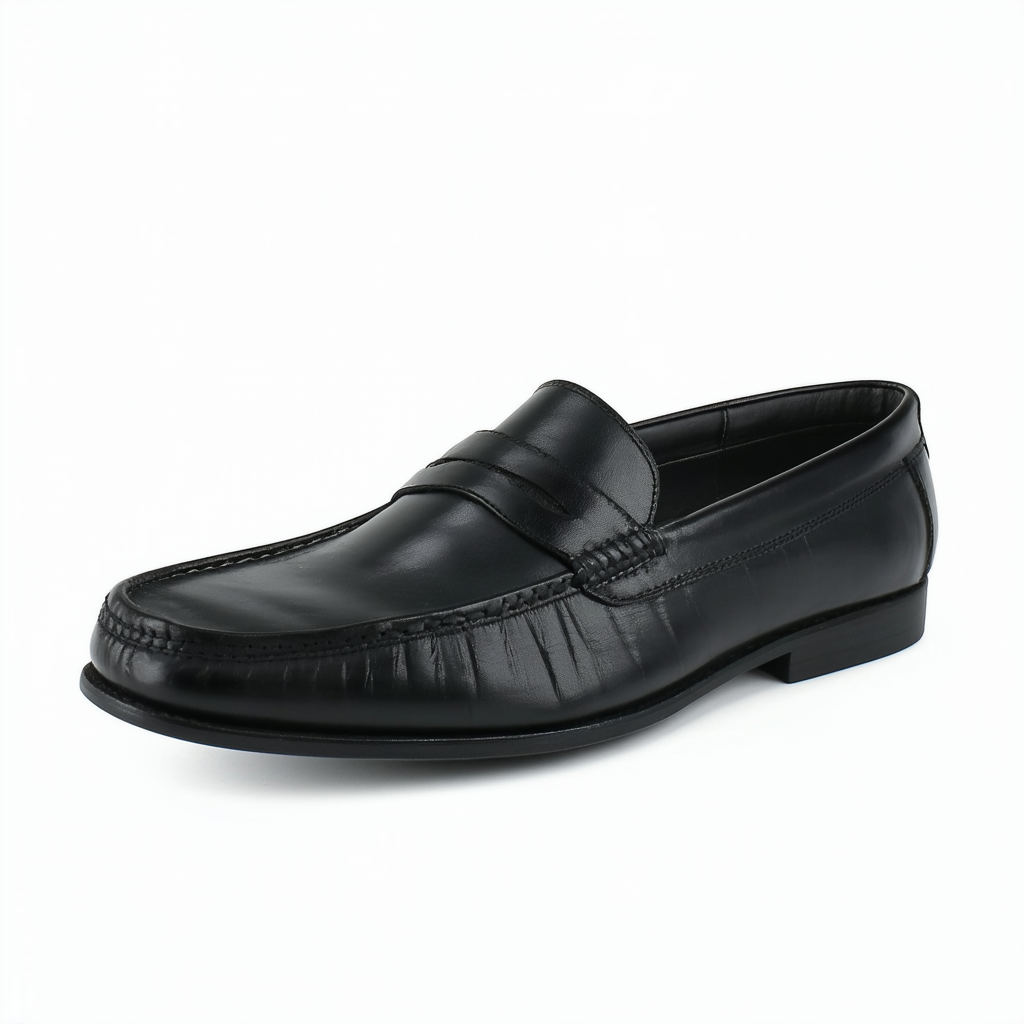 Unlisted by Kenneth Cole Men's Press Loafer, Black, 10 M US