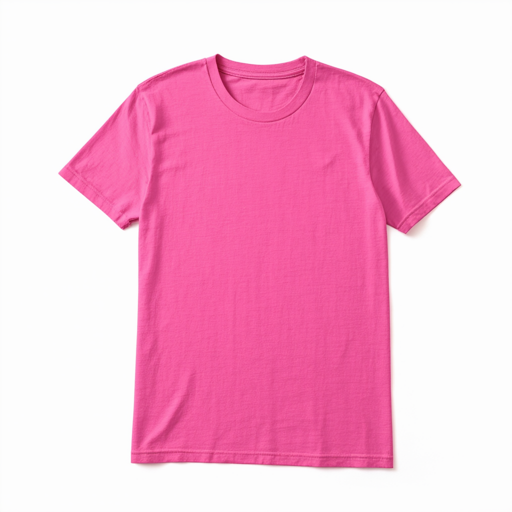 Hanes 6 oz. Tagless T-Shirt, Wow Pink