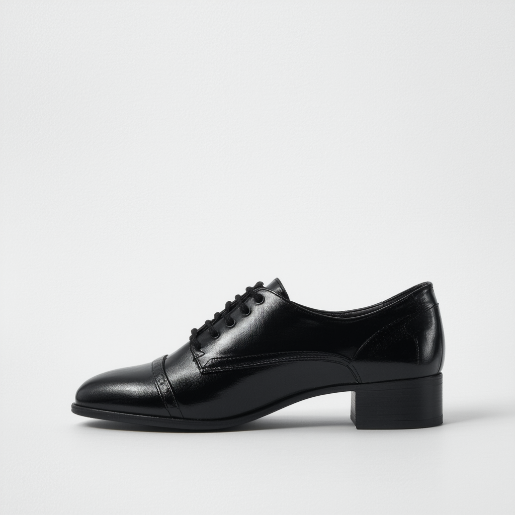 Jessica Simpson Women Tallinoh Black Oxford Shoes 7 M US