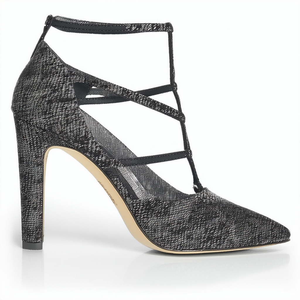 NINE WEST Women's Nwsoho9x9-Black White Fb Pump