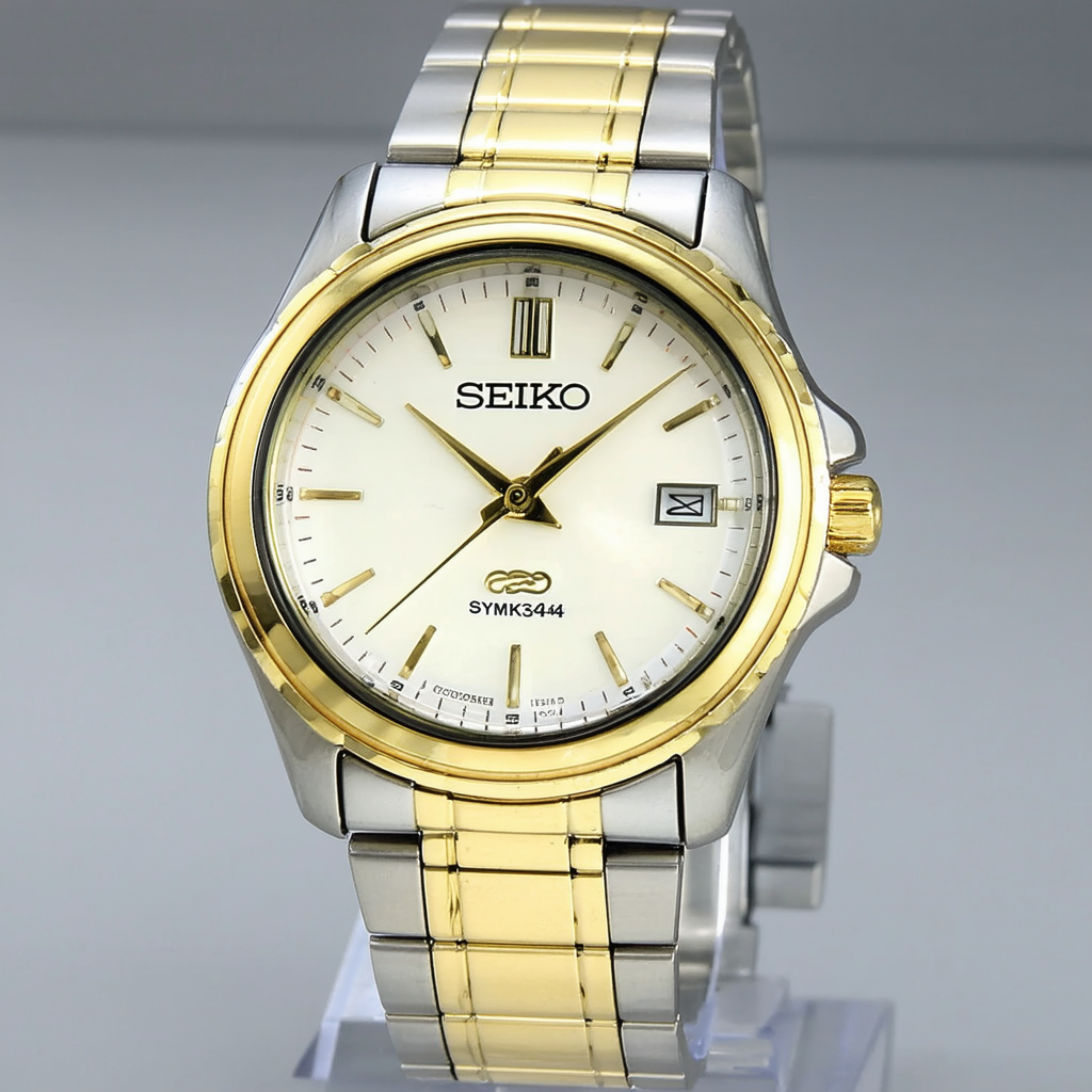 SEIKO Women's SYMK34 5 Gold/Two-Tone Stainless Steel Watch