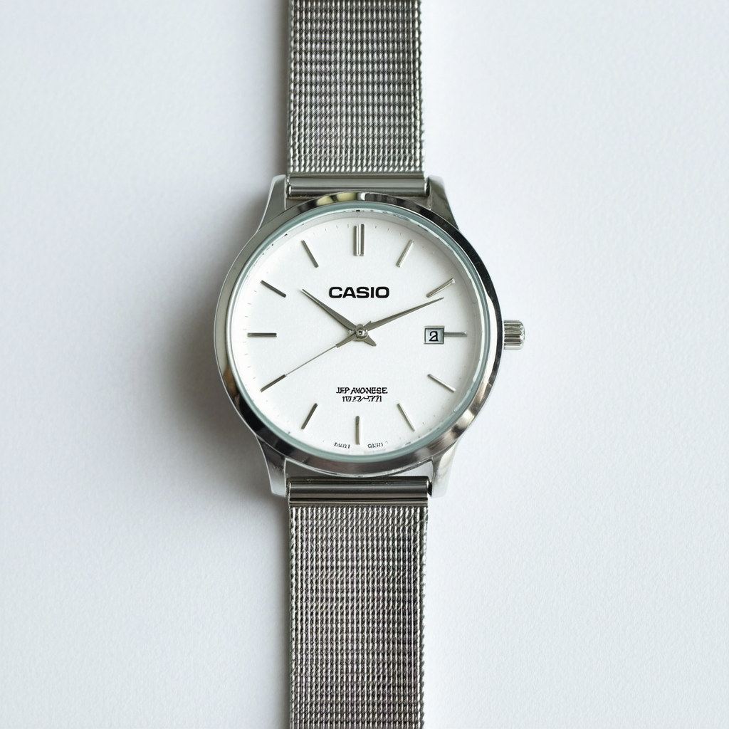 Casio Watch with Movement Japanese Quartz Movement Woman ltp-v007l-7e1 22.0 mm