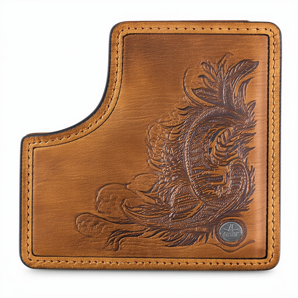 Ariat Men's Shot Gun Bonz Rodeo Wallet